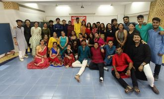 Navratri Festival Celebration 2023 by Media Students